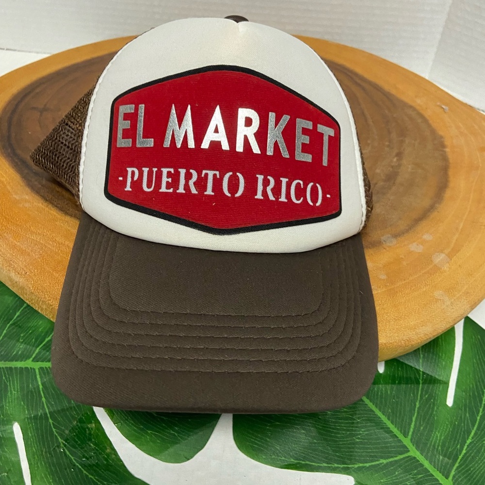 Unbranded EL MARKET Puerto Rico Trucker Hat  OSFA